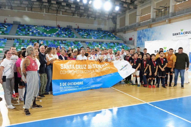 El torneo Santa Cruz Inclusivo consigue que el deporte sea una plataforma de integración