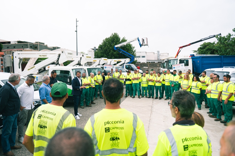 La Laguna mejora su servicio de parques y jardines con 30 vehículos y nueva maquinaria  