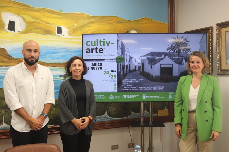 Arico presenta Cultiv-Arte, un proyecto de expresión artística y cultural