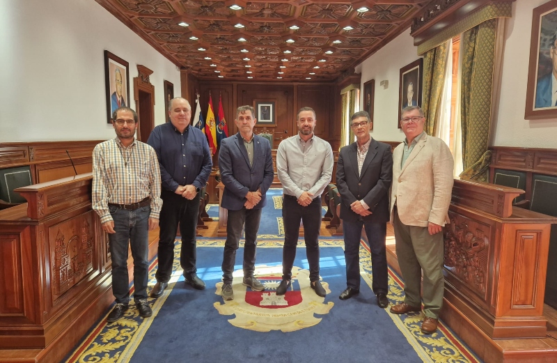 El director general de Patrimonio del Gobierno de Canarias visita Telde