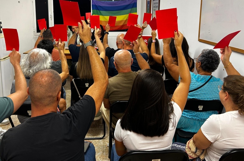 La agrupación socialista de Santa Lucía aprueba por unanimidad la gestión de la Comisión Ejecutiva Local