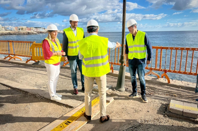  Telde  anuncia el inicio de las obras de acondicionamiento del paseo marítimo de Salinetas