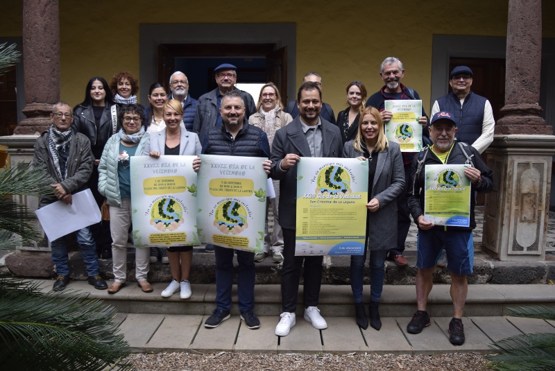 La Laguna celebra el XXVII Día de la Vecindad con un homenaje a personas y entidades del movimiento vecinal