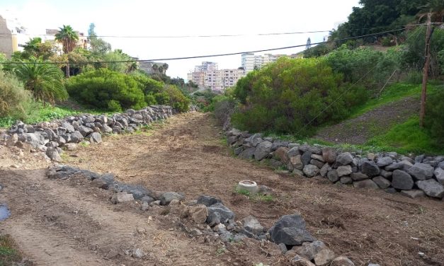  Las Palmas finaliza el saneamiento del barranco de Gonzalo con más de 18 toneladas de residuos recogidos