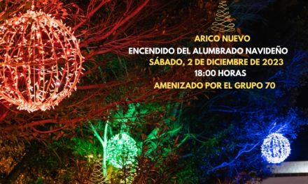 Arico inicia la Navidad con el encendido de luces y la XXXI Antorcha Solidaria este sábado