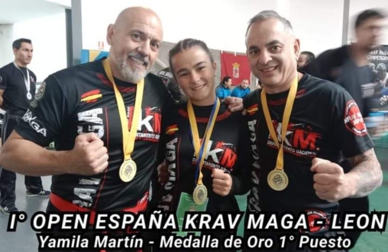 VOX Telde felicita a los dos alumnos del Dojo Mena,  Joel García y Yamila Martín