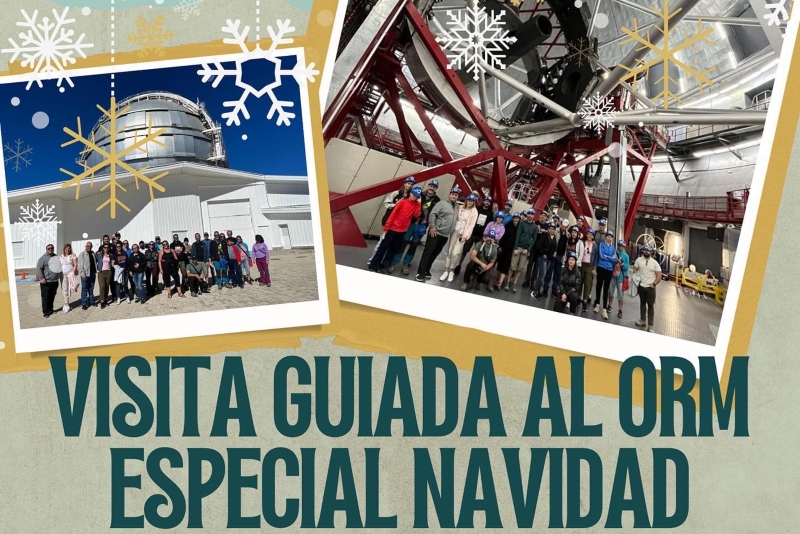  Garafía organiza visitas guiadas al Observatorio Astrofísico Roque de Los Muchachos todos los sábados de diciembre