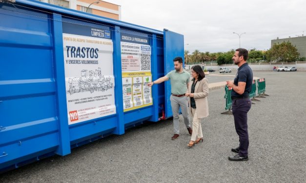 Las Palmas  implanta un depósito transitorio de trastos y enseres por los cinco distritos de la ciudad 