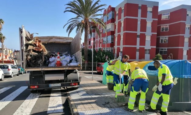 Las  Palmas de Gran  Canaria avanza en las actuaciones integrales de limpieza de los barrios