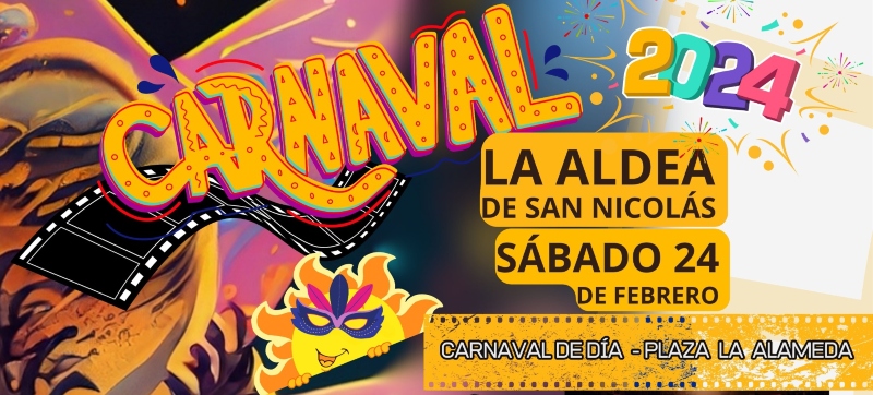 La Aldea de San Nicolás se engalana para celebrar este sábado el ‘Carnaval de Día’ y el ‘Crepúsculo de Carnaval’