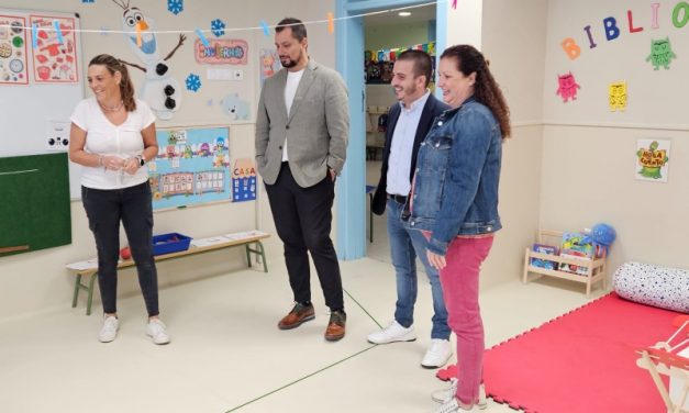 El CEIP Clorinda Salazar, en Finca España, abre un aula para niños de 2 a 3 años