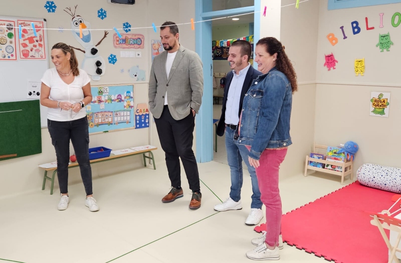 El CEIP Clorinda Salazar, en Finca España, abre un aula para niños de 2 a 3 años
