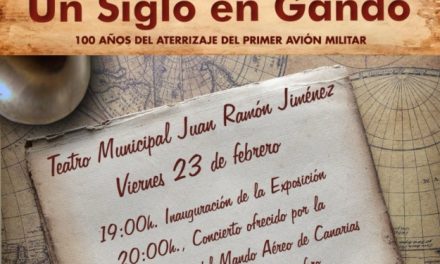 Telde continúa con la conmemoración del centenario del primer aterrizaje en Gando