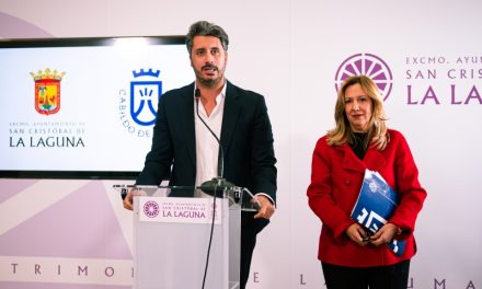 Luis Yeray Gutiérrez y Rosa Dávila anuncian el impulso a la variante de la TF-5 y a la desaladora comarcal
