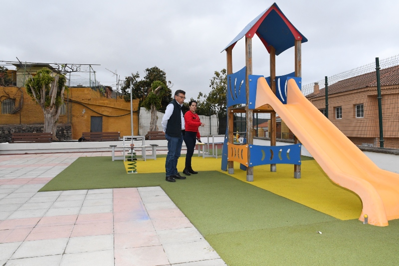 Valsequillo moderniza la Plaza de La Cantera