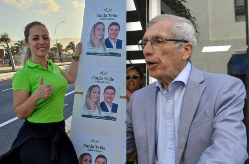 Vox denuncia los insultos y descalificaciones del Alcalde y Vicealcalde de Telde a su concejala Esmeralda Cabrera por los escándalos económicos del jefe político de Ciuca