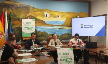 Arico  presenta el evento Deportiva Tierra de este 15 de marzo