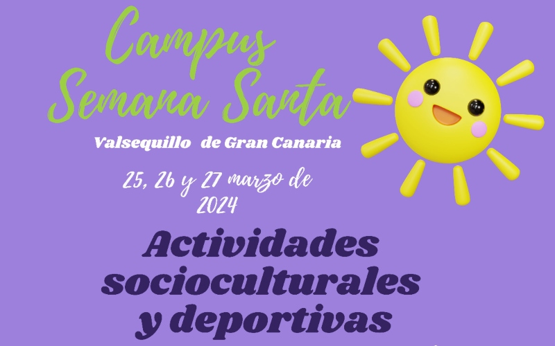 Valsequillo organiza un Campus de Semana Santa gratuito para ayudar a las familias  