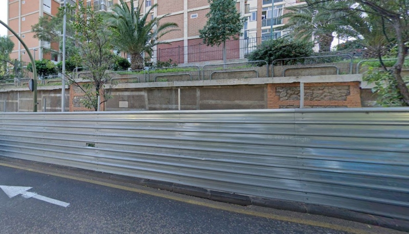 Santa Cruz saca a licitación la demolición y reconstrucción del muro de Los Gladiolos I