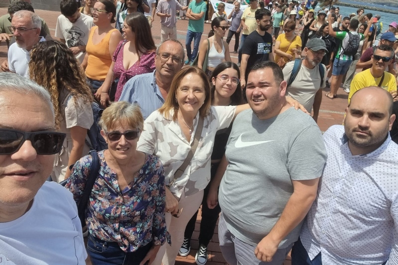 Nueva Canarias Bloque Canarista Telde, felicita a los organizadores de la manifestación:  «Canarias Tiene un Límite»
