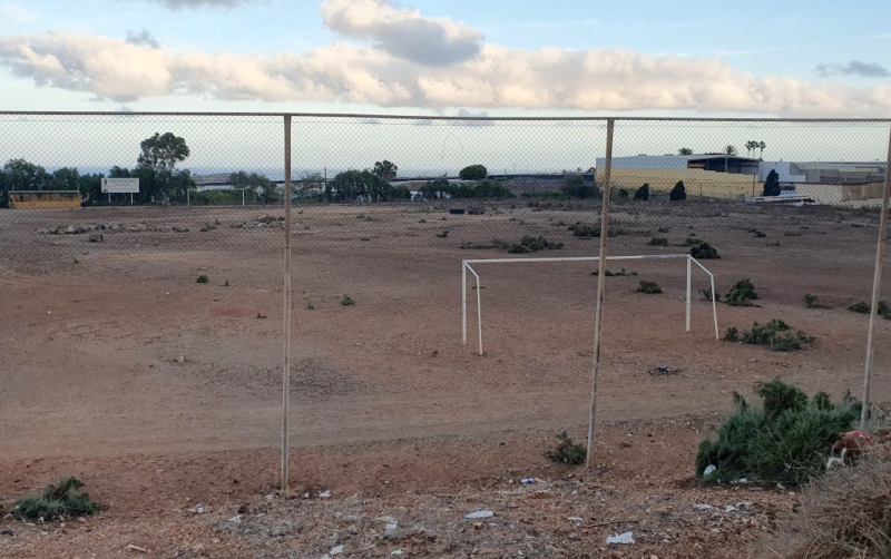 El  antiguo campo de fútbol de Lomo Cementerio, fiel reflejo de la decadencia política de Telde