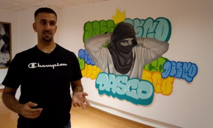 El grafitero Dailos Socorro expone ‘Entre el arte y el acto’ en la Casa de la Cultura de Agüimes