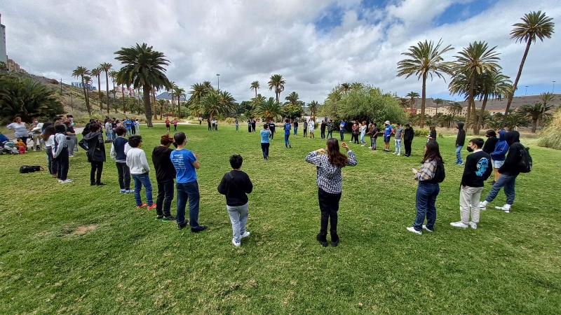 Cientos de jóvenes se reunirán este fin de semana en el parque de Las Mil Palmeras (Jinámar-Telde)