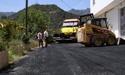 Valsequillo continúa con el plan de mejoras de asfaltado en las calles de varios barrios