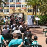 Ciudad Alta y sus colectivos rinden homenaje a Galdós por el 181 aniversario de su nacimiento