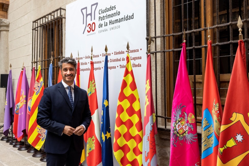 Luis Yeray Gutiérrez concluye su presidencia al frente de las Ciudades Patrimonio de la Humanidad de España