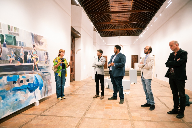 ‘Meteoros’ muestra en la ermita de San Miguel el trabajo de 14 jóvenes artistas de la Facultad de Bellas Artes