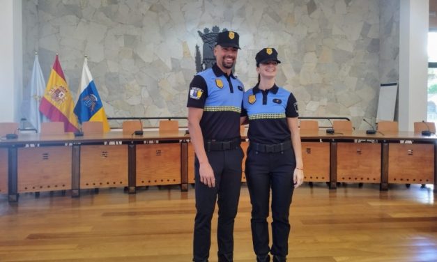 Dos nuevos agentes se incorporan a la Policía Local de Agüimes