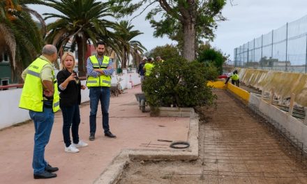 El Ayuntamiento de Las Palmas  realiza mejoras en la plaza de Almatriche
