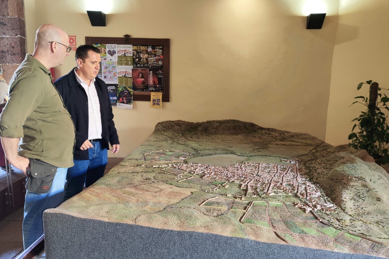 La Laguna recupera la maqueta que reproduce cómo era la ciudad a finales del siglo XVI
