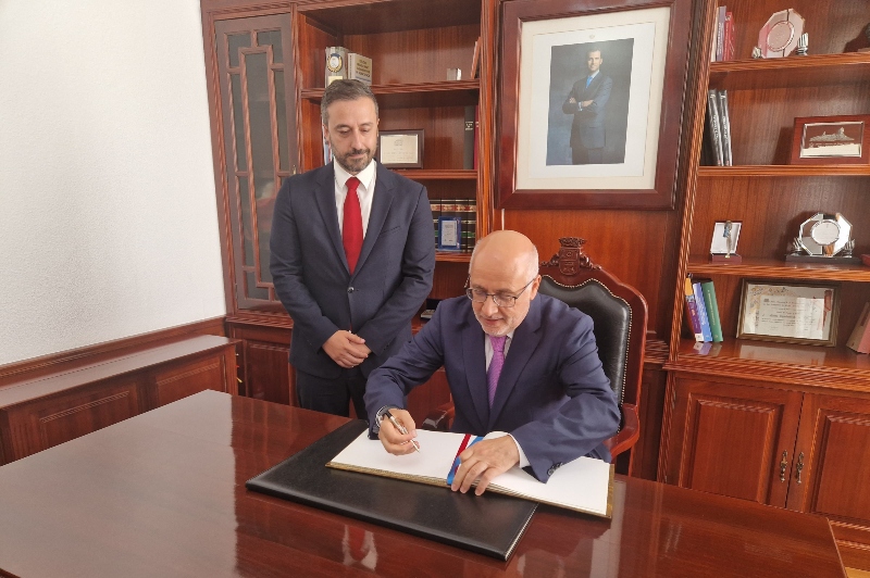 El presidente del Cabildo, Antonio Morales, dos vicepresidentes insulares y cuatro consejeros visitan Telde