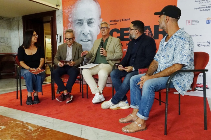 Santa Cruz acoge desde este  jueves en el Guimerá la obra “César Manrique, el musical”