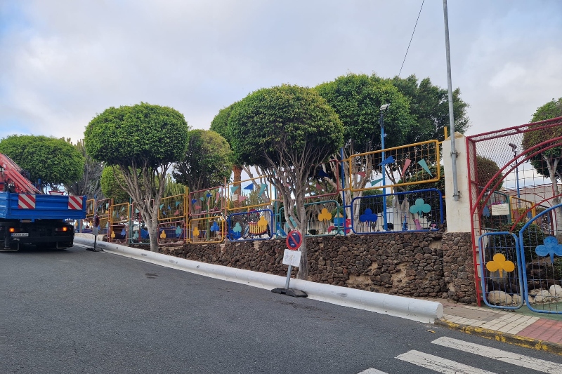 Parques y Jardines de Telde afronta la recta final de la reparación integral del Parque Pinocho
