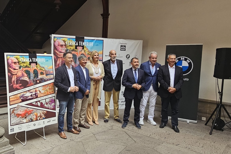 La Clásica Tenerife inicia en Santa Cruz su recorrido por las carreteras de la Isla