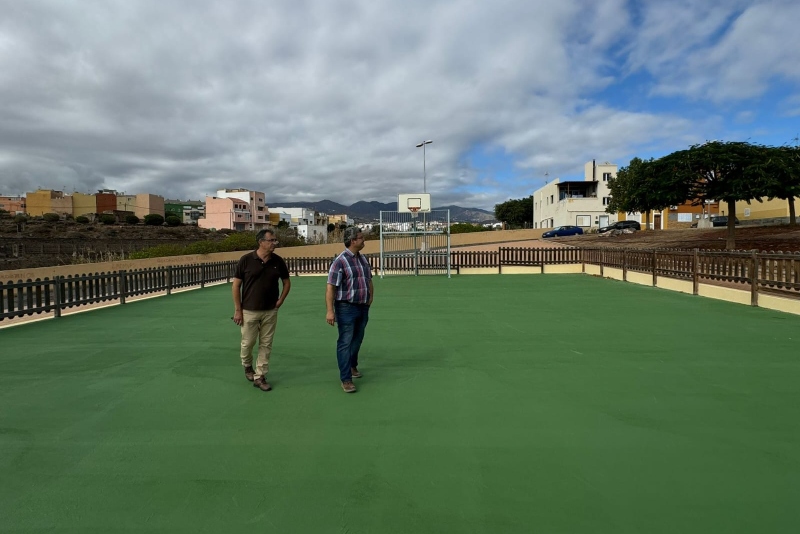 Parques y Jardines culmina la mejora del espacio de ocio infantil y deportivo en El Contrapeso