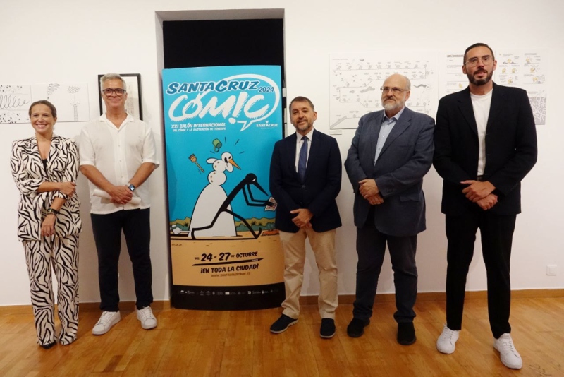 Santa Cruz inaugura tres de las exposiciones del Salón Internacional del Cómic de Tenerife