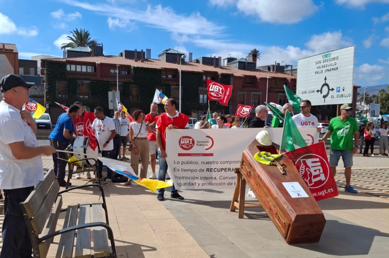 La sesión sindical de UGT en el Ayuntamiento de Telde  pide al Alcalde que se pronuncie a cerca de la demora en el pago de la “paguilla” al funcionariado
