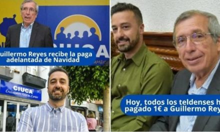 El PSOE de Telde ironiza a cerca de la paga anticipada de Navidad que cada ciudadano ha hecho hoy a Guillermo Reyes