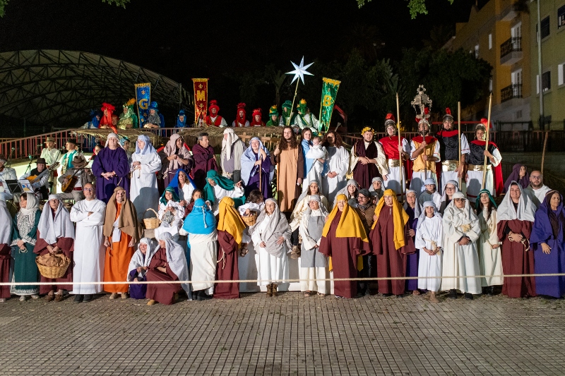 La representación del Belén Viviente se da cita este sábado en Tenoya