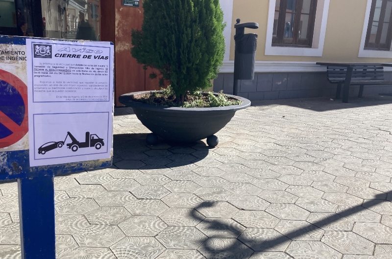 Cierre de vías al tráfico rodado por la celebración de las II Jornadas de Seguridad y Emergencias de la Villa de Ingenio