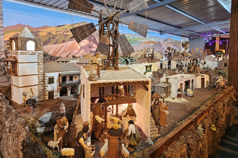 Telde inaugura el tradicional Belén de la plaza de San Gregorio