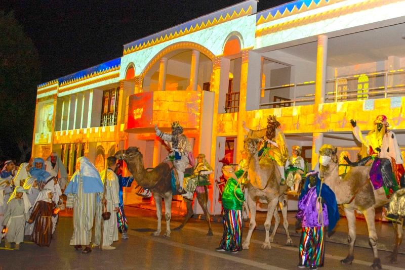 La Magna Cabalgata y Auto de los Reyes Magos de Agüimes celebra este domingo su 70 aniversario