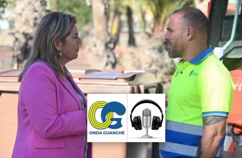 Nueva maquinaria para el Servicio de Limpieza y la decadencia de Protección Civil de Telde, en el programa«La hora de la verdad» de Onda Guanche