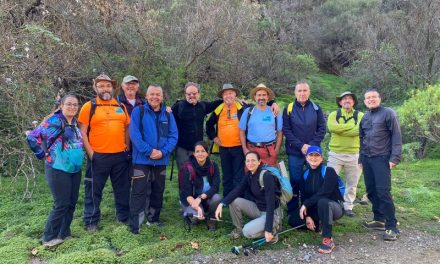 El consejero de Medio Ambiente del Cabildo de Gran Canaria visita el Campo de Volcanes de Rosiana en Telde