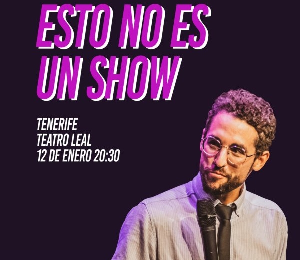 El Teatro Leal acoge el espectáculo de ‘stand up comedy’ de Galder Varas