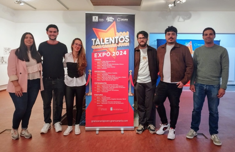 Agüimes acoge la exposición de las obras premiadas en el Concurso de Arte y Talento Joven del Cabildo